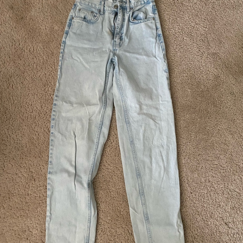 BDG Blue Straight Leg Jeans
